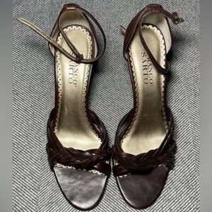 Franco Sarto Heeled Sandal Size 8.5. Excellent Condition.